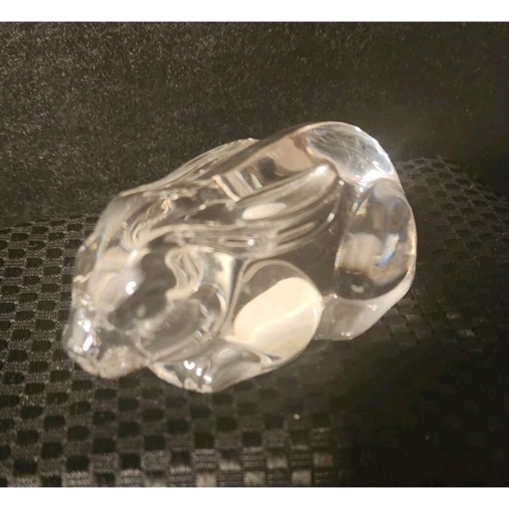 Princess House Lead Crystal Hare Rabbit Figurine Easter German